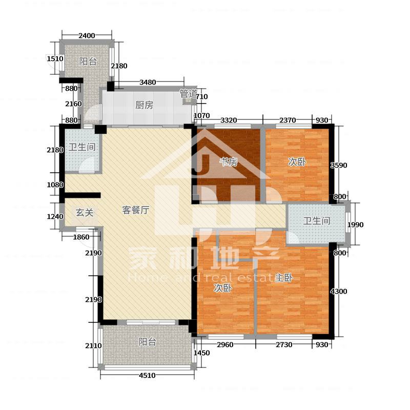 《人和春天洋房》送大平台约60方少有放盘-长融人和春天二手房价