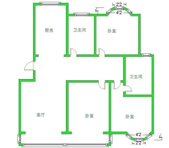 乐业景观,乐业景观3室2厅2卫4