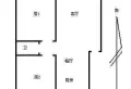 精装修两室两厅南北通透南明厅拎包入住封闭小区9