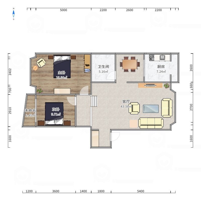 中植方洲苑,中植方洲苑 会展商圈 格局板正 20米阳台 赠送阁楼10