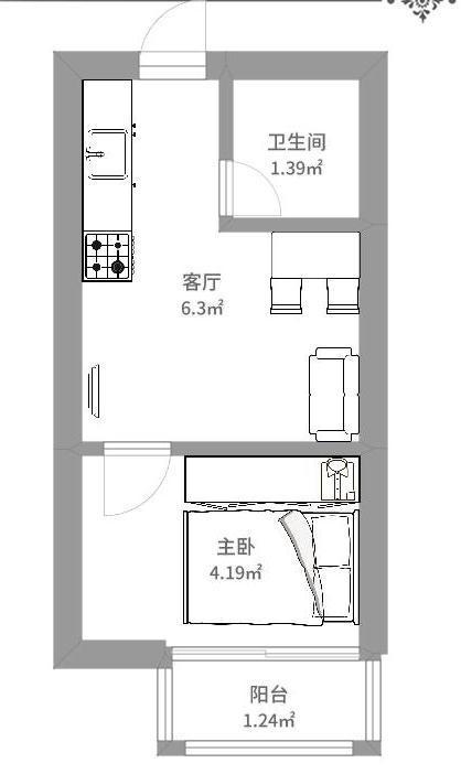 光谷青年城一期,光谷青年城一期朝北小户型 总价低诚意卖11