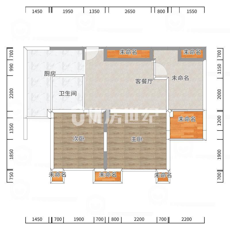 东侨区北岸毛坯3室2厅1卫二手房出售12