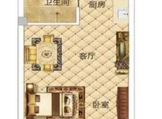 麒麟区|中天嘉园1室1厅1卫出售|买房租房佣金全返