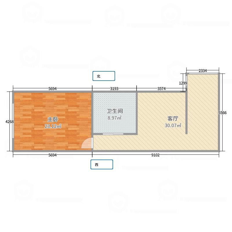 铁西区铁西精装1室1厅1卫二手房出售9