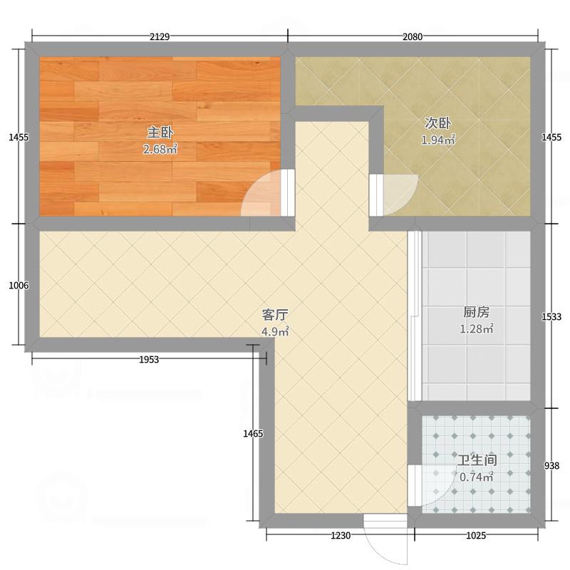 长风机器厂家属院西区,2室1厅1卫1阳台1600元/月,家具家电齐全9