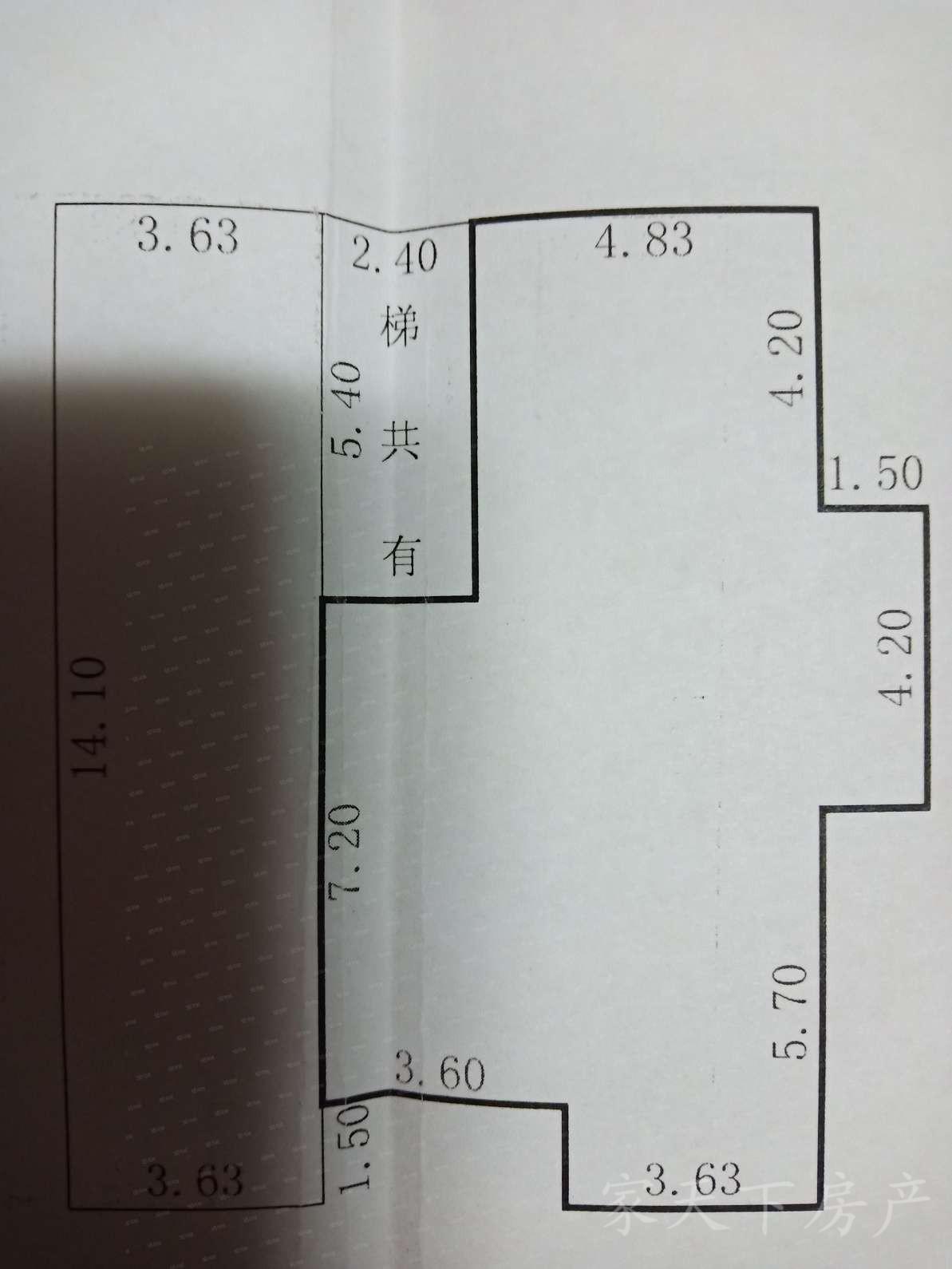 木材厂综合楼,吾悦广场附近2楼精装3房 带院子 滨江莲湖公园 证满5年5