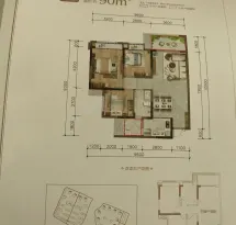 新鸥鹏教育小镇（剑桥公馆）户型信息4