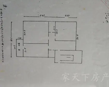 石化三村2室1厅1卫普通