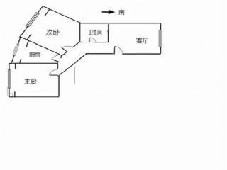 西固热电三区,高新十字 精装两室 家具家电齐全11