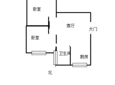 迎江区|渡江路2室1厅1卫出售|买房租房佣金全返