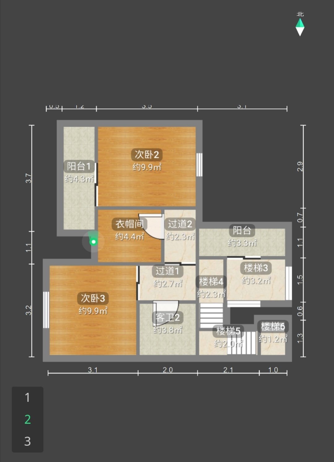 汉南区汉南毛坯5室2厅4卫二手房出售13