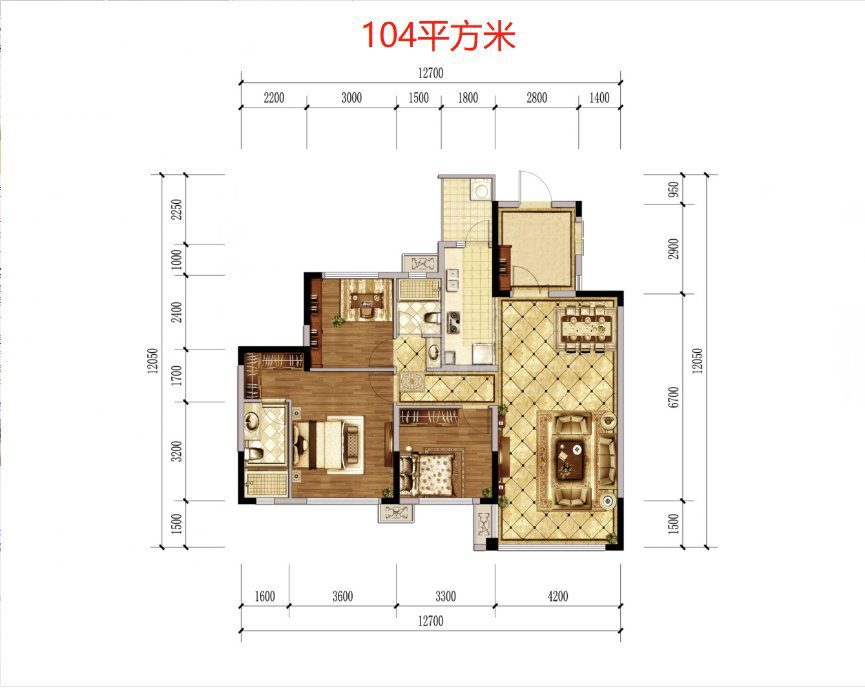 沿滩区沿滩新城精装3室2厅2卫二手房出售13