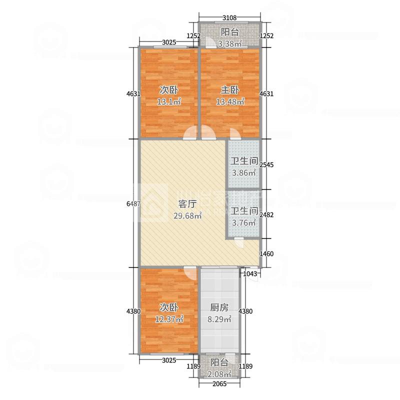 南岗区宣化街精装3室2厅2卫二手房出售13