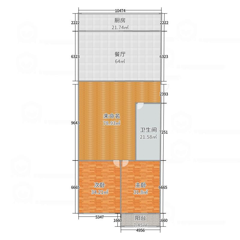 涿鹿县涿鹿普通2室2厅1卫二手房出售8