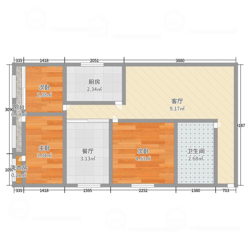 介休市介休市毛坯3室2厅2卫二手房出售13