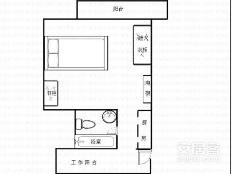 万科四季花城,万科四季花城提香公寓电梯房出租单间7