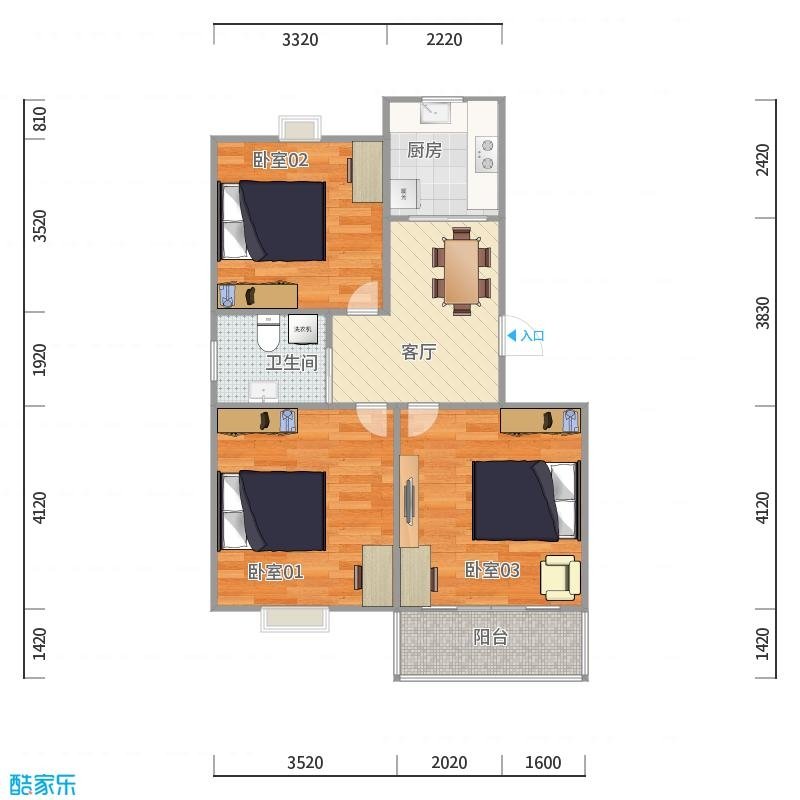 闵行区老闵行精装2室2厅1卫二手房出售14