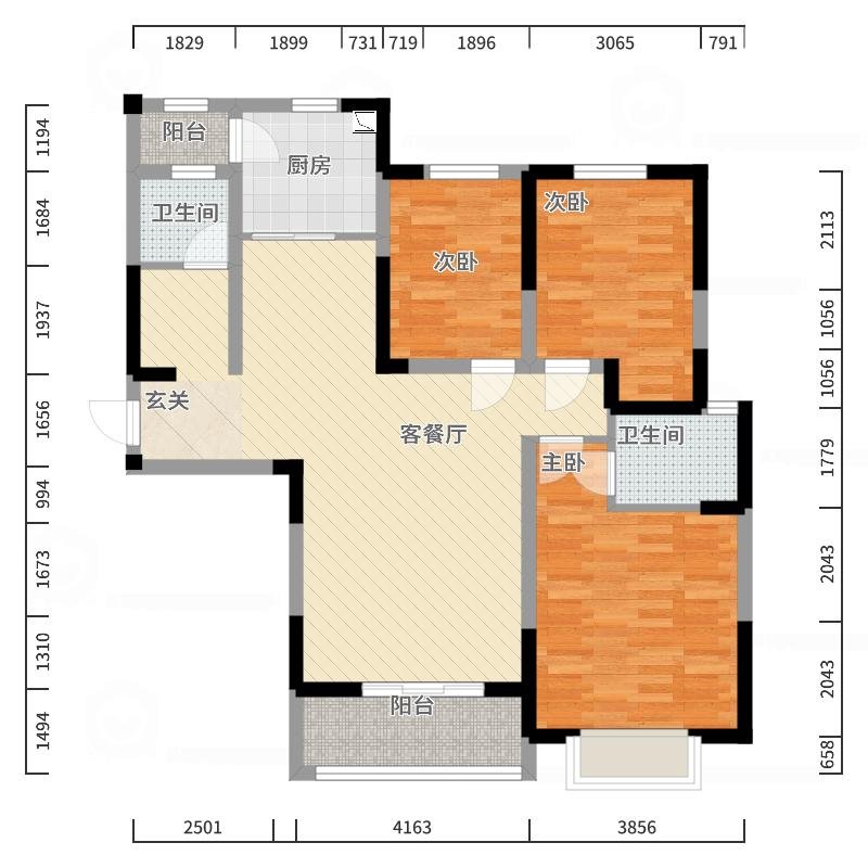 开元盛世三居高层，毛坯房，可以续按揭-开元盛世二手房价