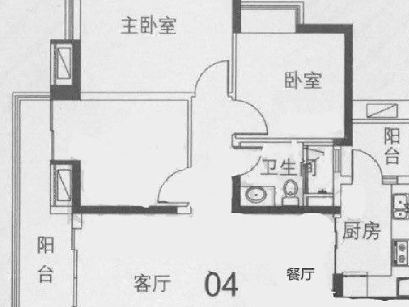 中海金沙湾3室2厅1卫朝东北普通出租13