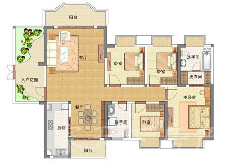 弘信家园,弘信家园 182.22平米 91万12