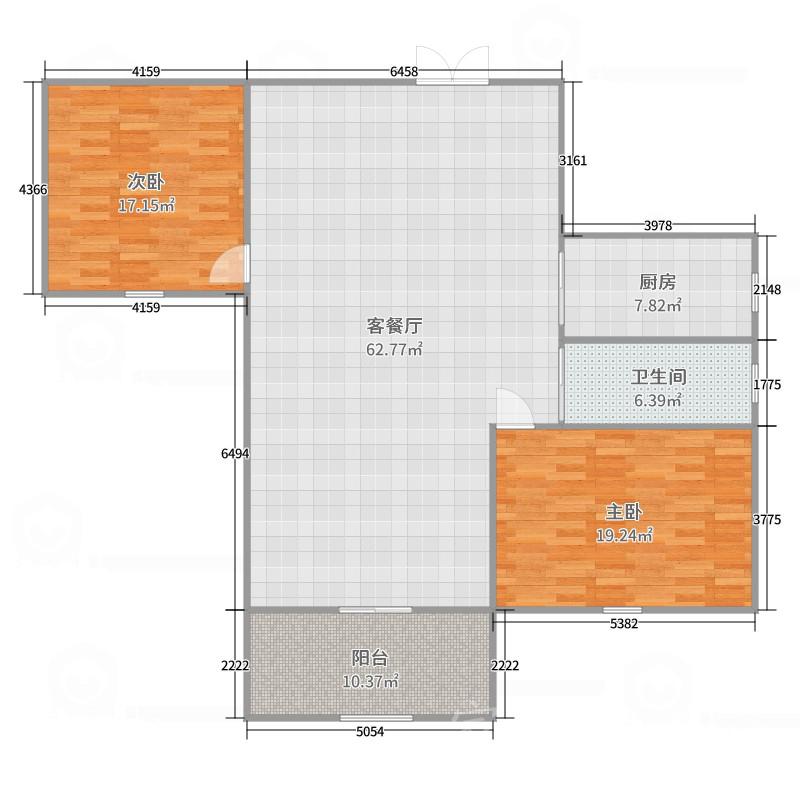 宜秀区七街精装2室2厅1卫二手房出售13