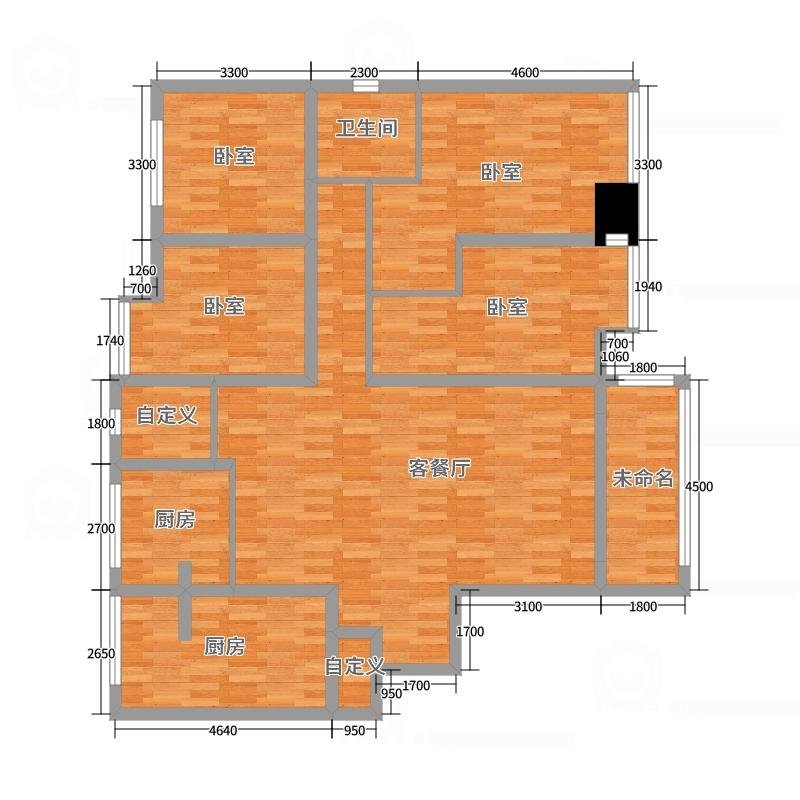 麒麟区南片区毛坯4室2厅2卫二手房出售15