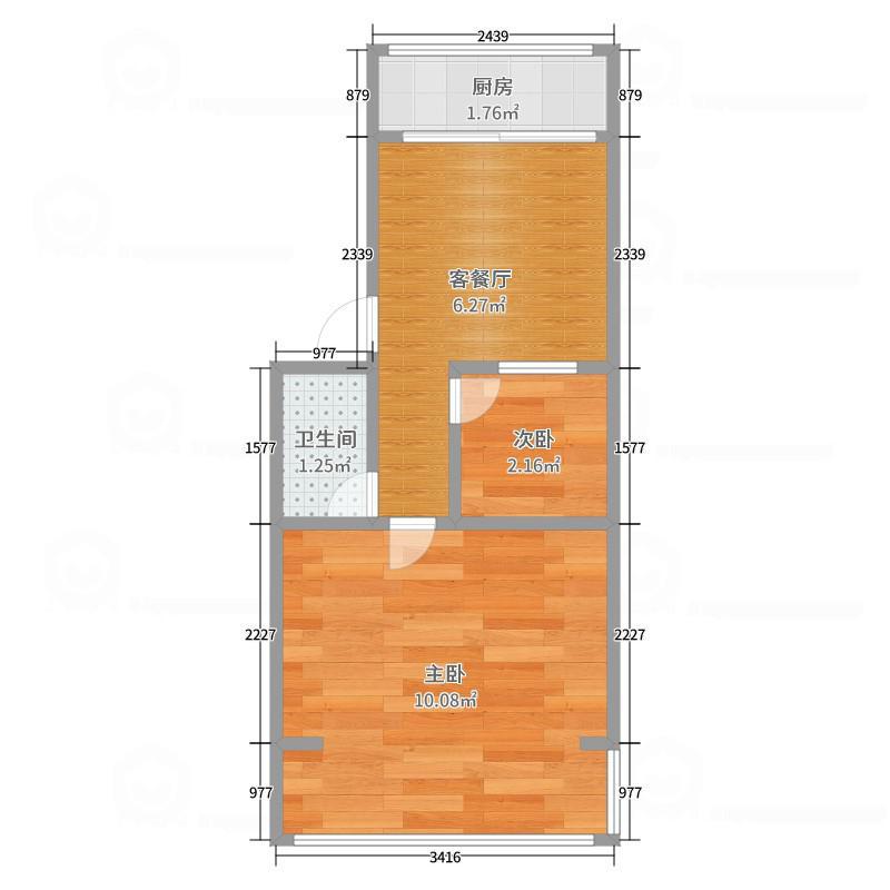 涿鹿县涿鹿普通2室2厅1卫二手房出售8