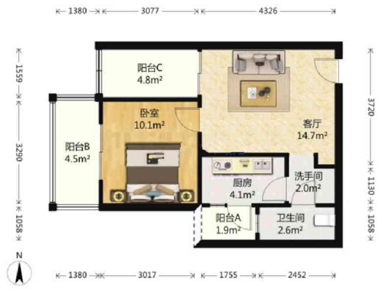 花样年花好园,花样年花好园套一，随时看房11