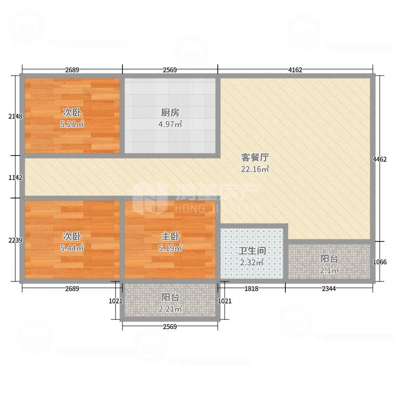 洪都一区,洪都一区位置好、格局棒、随时入住10