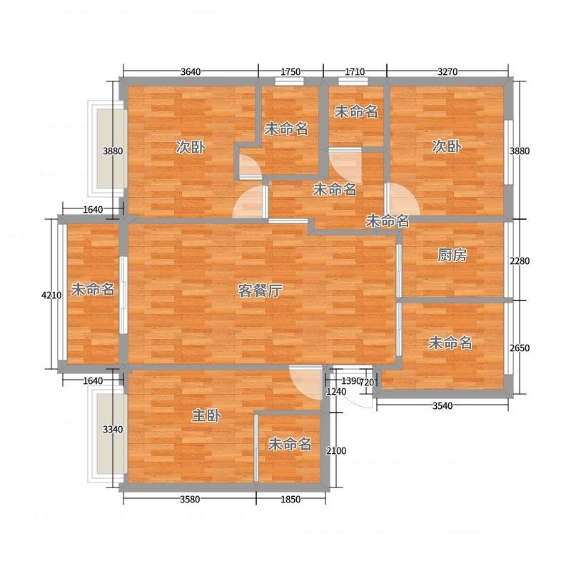 麒麟区北片区毛坯3室2厅2卫二手房出售15