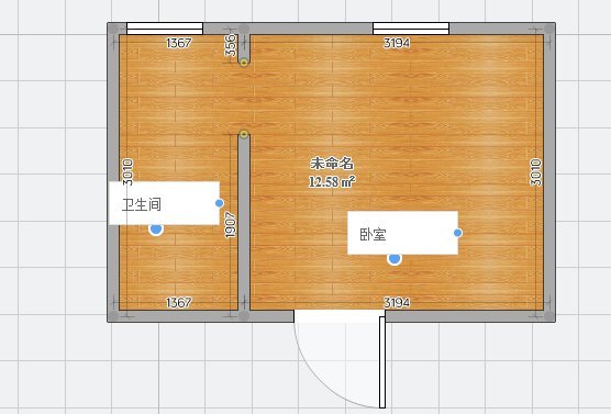 白云小区1室0厅1卫朝东精装出租6