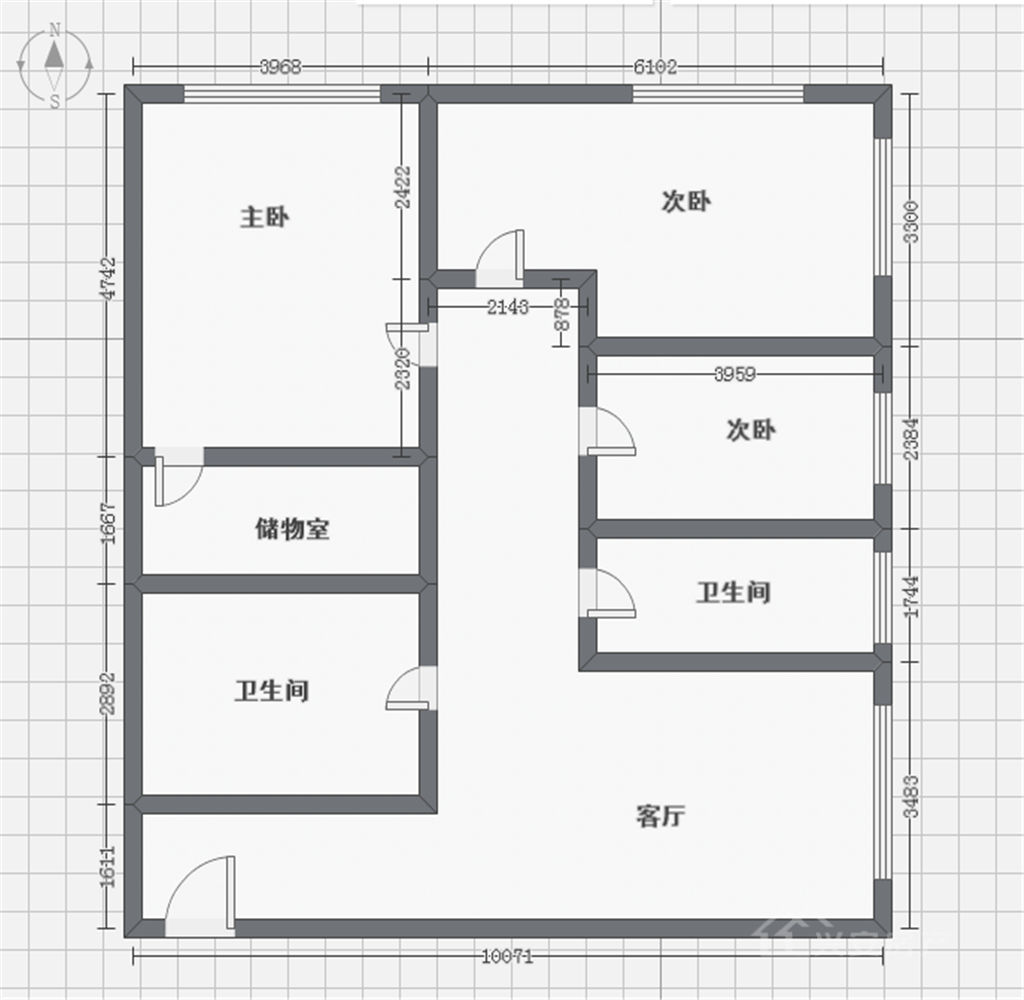 安宁区十里店普通3室2厅1卫二手房出售12