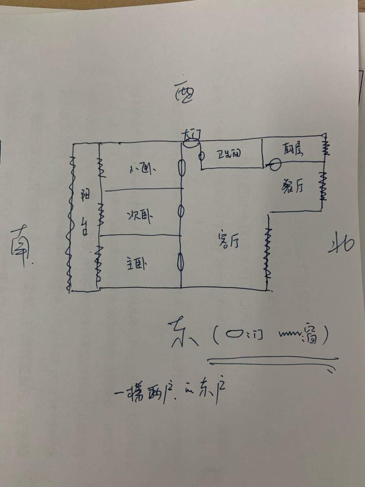 尧都区城中普通3室2厅1卫二手房出售6