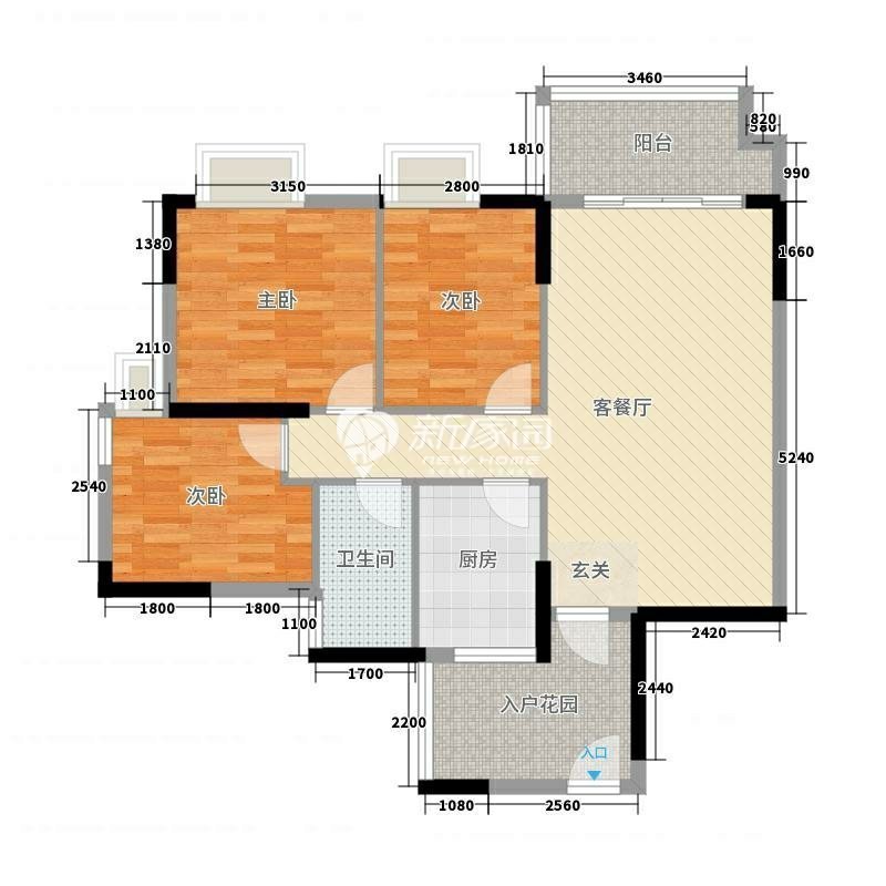 碧江区碧江区毛坯3室2厅1卫二手房出售11