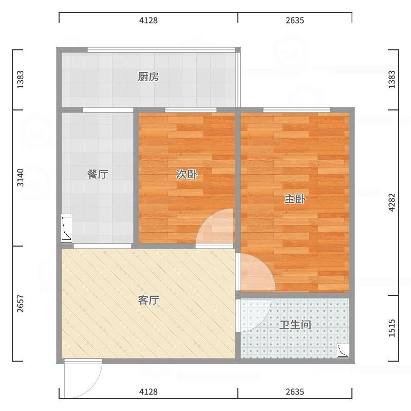 南岗区征仪路精装2室1厅1卫二手房出售9