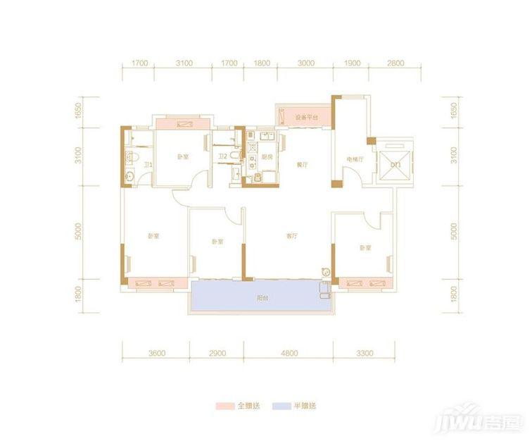 谯城区城南精装3室2厅2卫二手房出售5