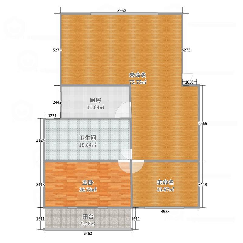 建赏花园2室1厅1卫普通出租10