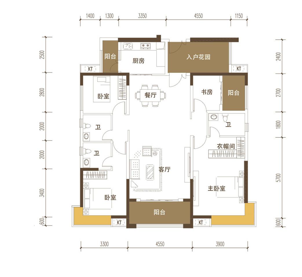 横栏横栏毛坯4室2厅3卫二手房出售13