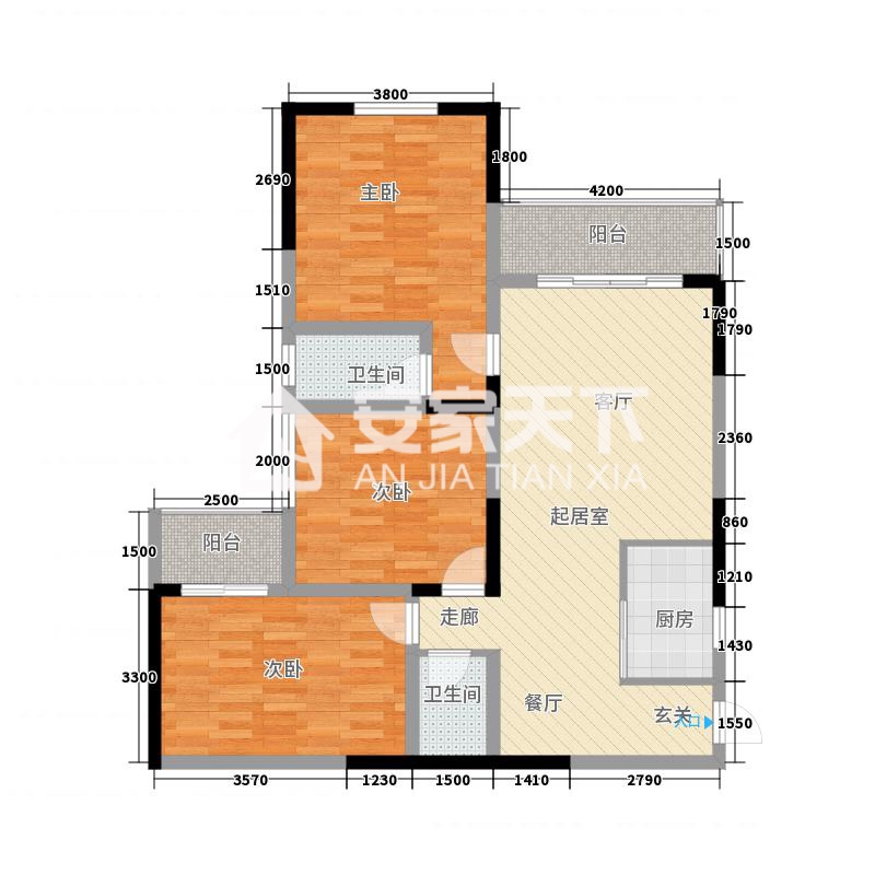 川惠森林花园,川惠森林花园125平米3室2厅2卫2阳台75万9