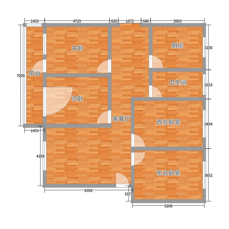 新密市新密毛坯3室2厅1卫二手房出售17