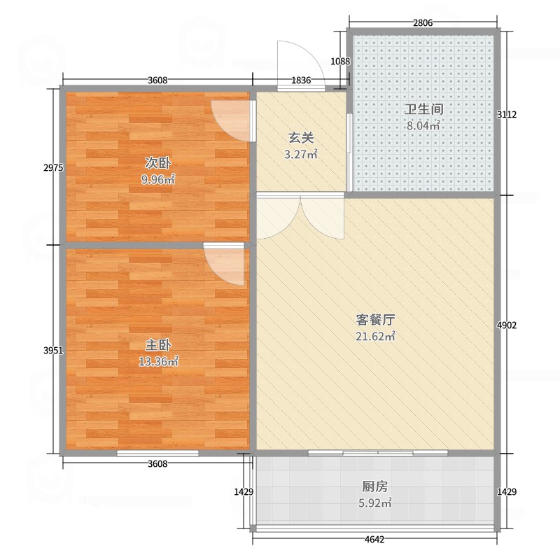 联通公司宿舍,联通营业厅北 南向 二室一厅一卫 五楼 北华育中学12