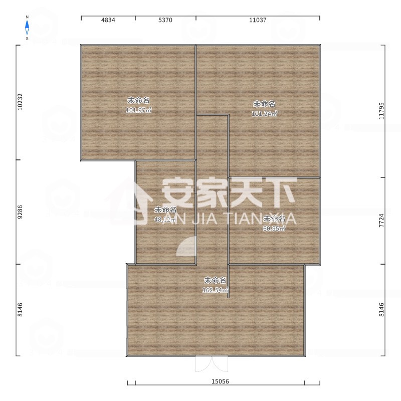 美景苑,美景苑98平米3房2厅1卫2阳台售价50万13