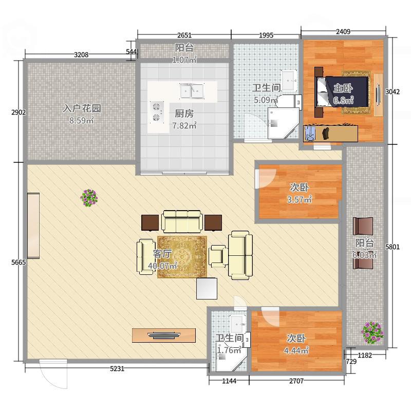麒麟区南片区毛坯4室2厅2卫二手房出售12