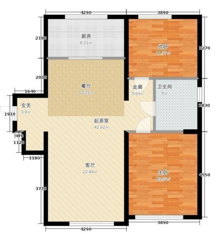 大舞台小区,大舞台2室 家电齐全 拎包入住9