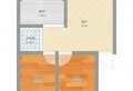 建业阳光花园电梯房11层89平米两室两厅一卫毛坯仅售46万6