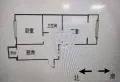 群力家园A区2室1厅1卫1阳台高档家私电，设施完善6