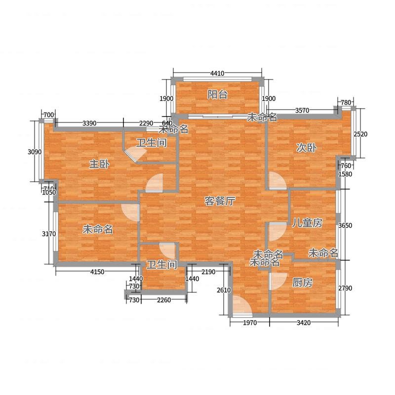 东侨区北岸精装7室3厅4卫二手房出售14