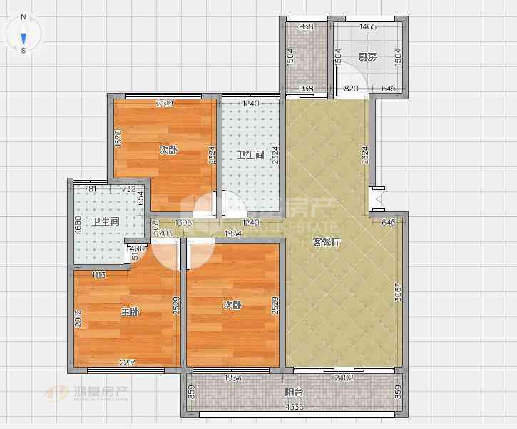 东湖区豫章街道精装5室3厅3卫二手房出售17