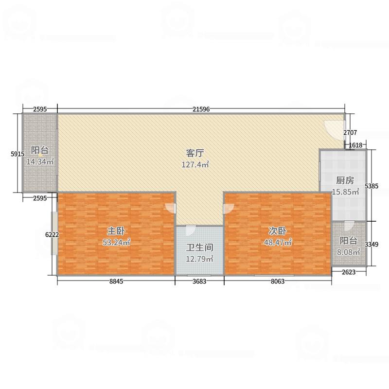 麒麟区南片区精装2室2厅1卫二手房出售16