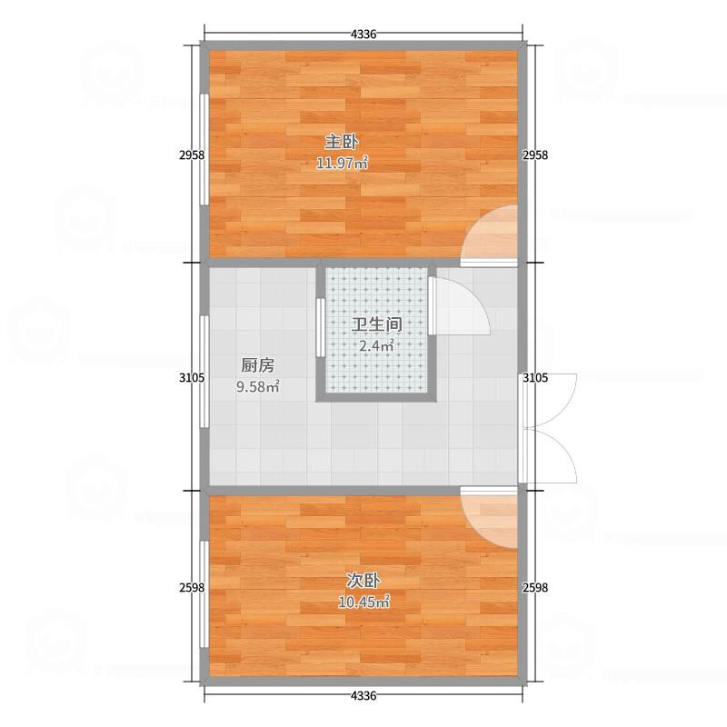 六堰省建三公司家属楼,位置好，户型端正，标两室，自主学區都很好10